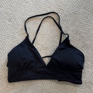 Athleta swim strapped bikini top